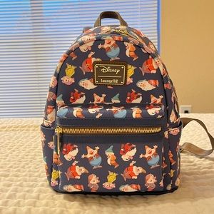Loungefly Seven Dwarves Mini Backpack